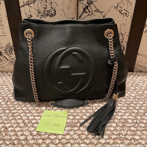gucci soho leather shoulder bag